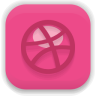 Dribbble значок