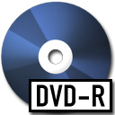 ícone dvd, r