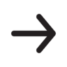 Arrow, forward, outline Icon