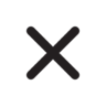 Close, outline Icon