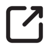 External, link, outline Icon
