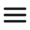 Menu, outline Icon