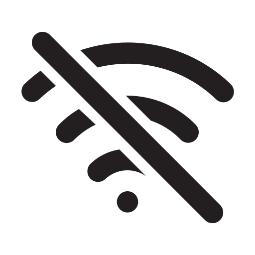 Wifi off - User Interface & Gesture Icons