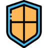 Badge, pass, security, beveiliging Pictogram