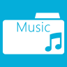 ícone Pasta de musica, musica