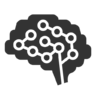 Brain, learning, machine, learning, ml Icon