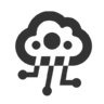 Cloud, computing, tech Icon
