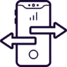 Call, calling, phone, receive, talking Icon