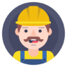 Builder, helmet, worker Icon