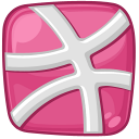dribbble アイコン