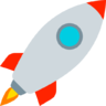 Space, Rocket Icon