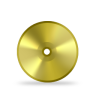 Disk, cd, r 아이콘