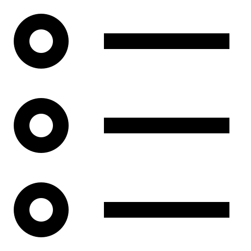 bullets, checklist, choose, list, points Icon