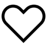Actief, favoriet, hart, als, liefde, romantiek Pictogram