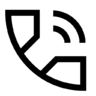 Call, communication, mobile, phone, ring, telephone Icon