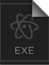 exe, 原子 图标