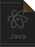 ícone Java, atom