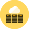 Database, Cloud Pictogram