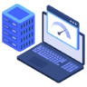 Fast, website, load, speed, seo Icon