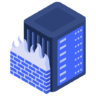 Firewall, server Icon