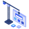 Website, under, construction Icon