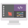 Website, bouwer Pictogram
