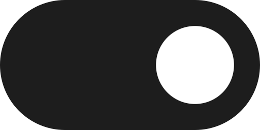 toggle, on Icon