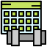 Agenda, tijd, datum, planning, organisatie Pictogram