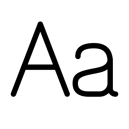 文本 图标