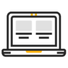 Laptop, computer Icon