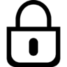 锁锁, 锁定, 安全 图标