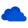 Onedrive, cloud Icon