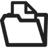 Open, folder, file Icon