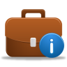 ícone Aplicações de negocios, informações, pasta, negoci