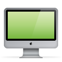Icono monitor, imac
