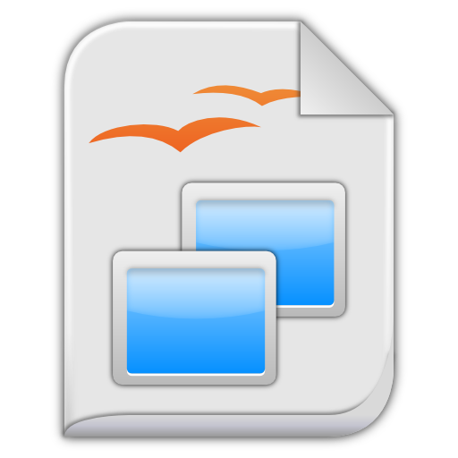应用程序越南盾, 绿洲, opendocument, 编排, filetypes 图标