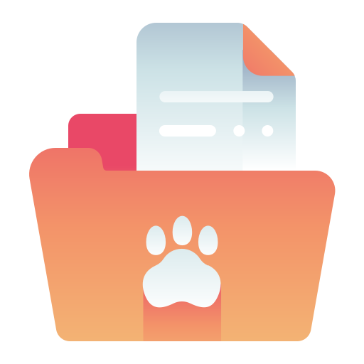 pet, folder, file, document, page Icon
