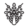 孔雀 图标