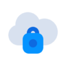 Cloud, data, internet, lock, locked, safe, security Icon