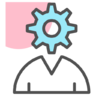 Admin, man, person, user Icon