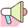 Announcement, loudspeaker, marketing, megaphone, speaker Icon