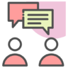 Chat, communication, message, talk Icon