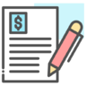 Document, file, page, paper Icon