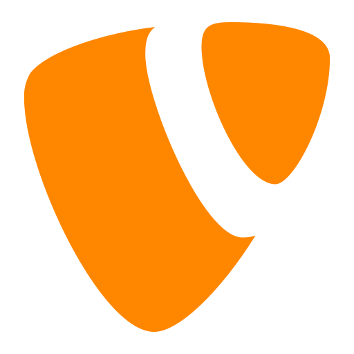 파일의, 유형, typo3 아이콘