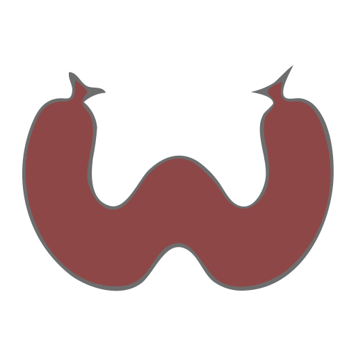파일의, 유형, wurst 아이콘