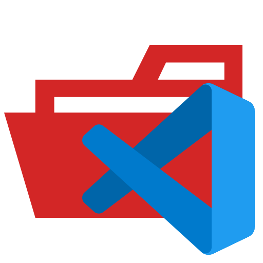 폴더, 유형, vscode, 시험, 열 아이콘
