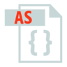 파일의, 유형, actionscript2 아이콘