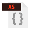 File, type, light, actionscript2 Icon