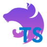 파일의, 유형, 둥지, 드, ts 아이콘
