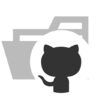 Folder, type, github, opened Icon